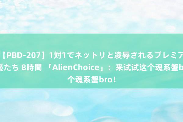 【PBD-207】1対1でネットリと凌辱されるプレミア女優たち 8時間 「AlienChoice」:来试试这个魂系蟹bro!