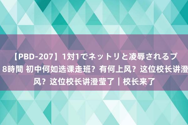【PBD-207】1対1でネットリと凌辱されるプレミア女優たち 8時間 初中何如选课走班？有何上风？这位校长讲澄莹了｜校长来了