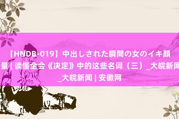 【HNDB-019】中出しされた瞬間の女のイキ顔 新闻多少量 | 读懂全会《决定》中的这些名词(三)_大皖新闻 | 安徽网